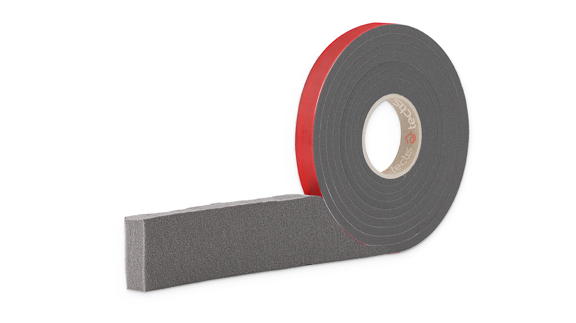 Tectis Fogband 600 Svart 10/3-7 mm 8m/r