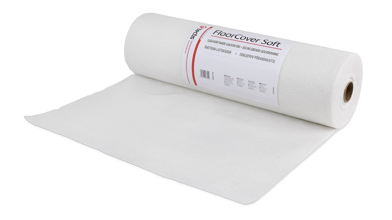 Täckmatta Floorcovver soft 1 m x 25 m