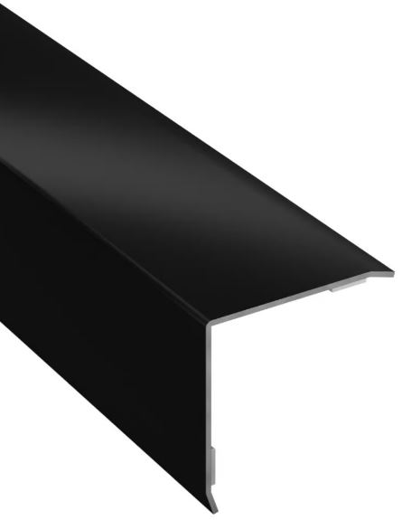 Hörnskydd svart 50x50 mm , självh. 150 cm