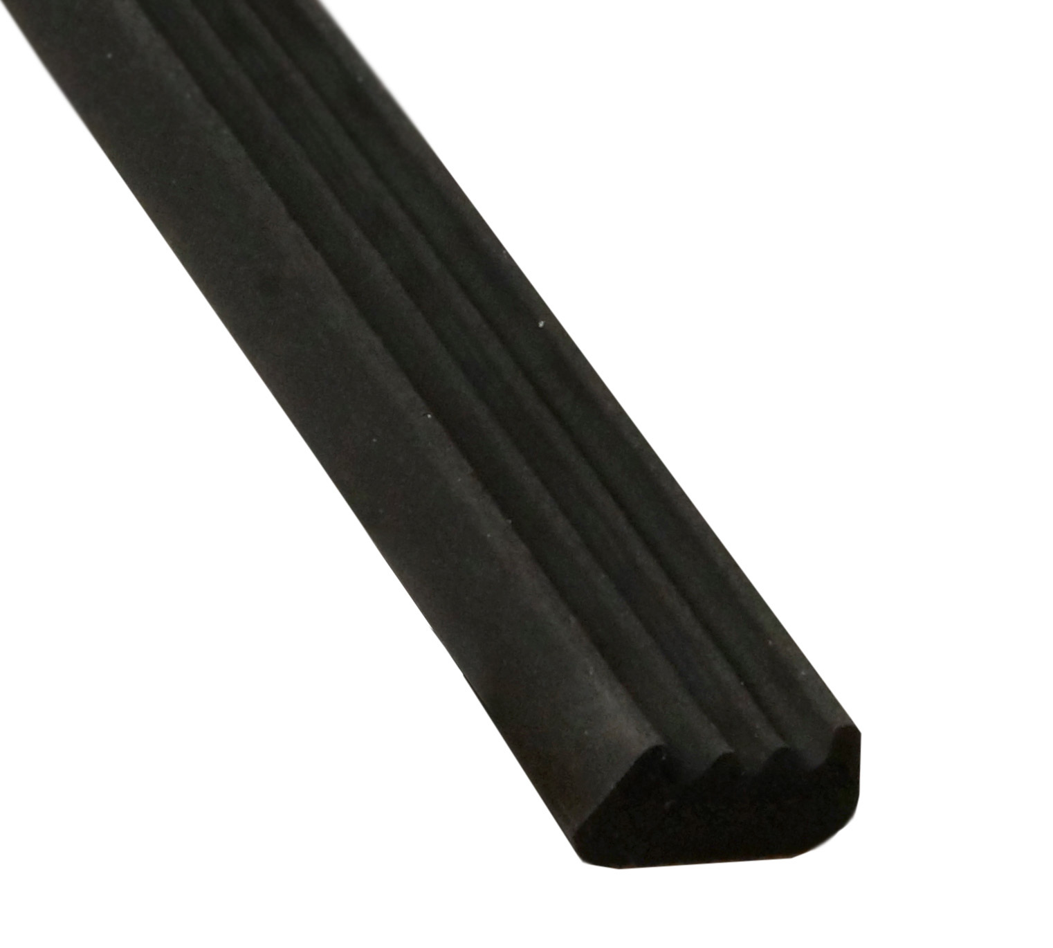 Kronlist 8 x 15 mm, självhäftande SVART 40 m