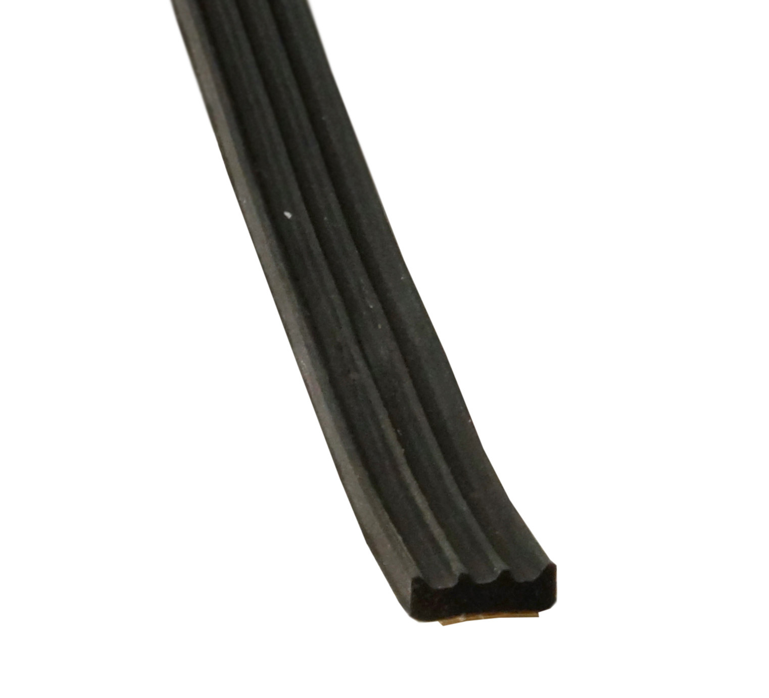 Kronlist 3 x 9 mm, självhäftande SVART 150 m