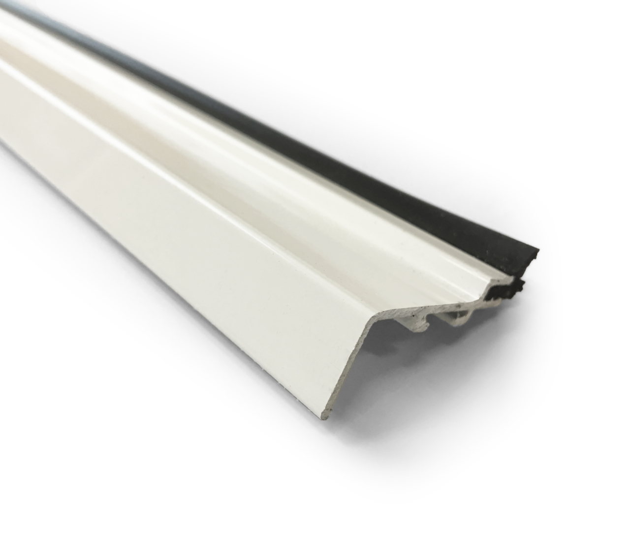 GL glasningsskena 36, passar falsdjup 27-32 mm VIT Längd 3 m