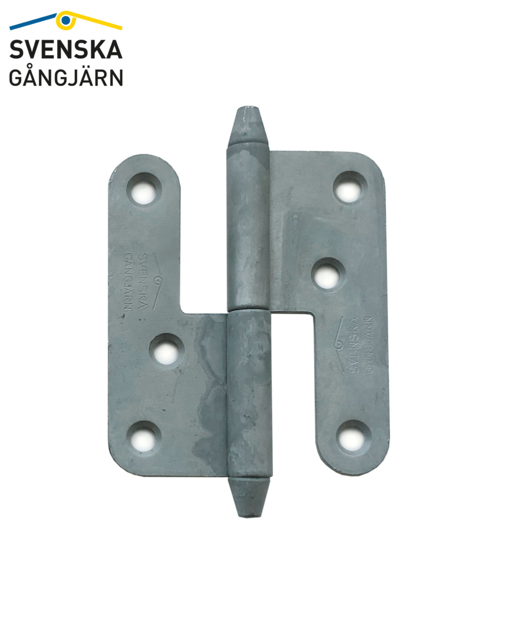 Gångjärn 1222-85 Hö varmförz konisk knopp