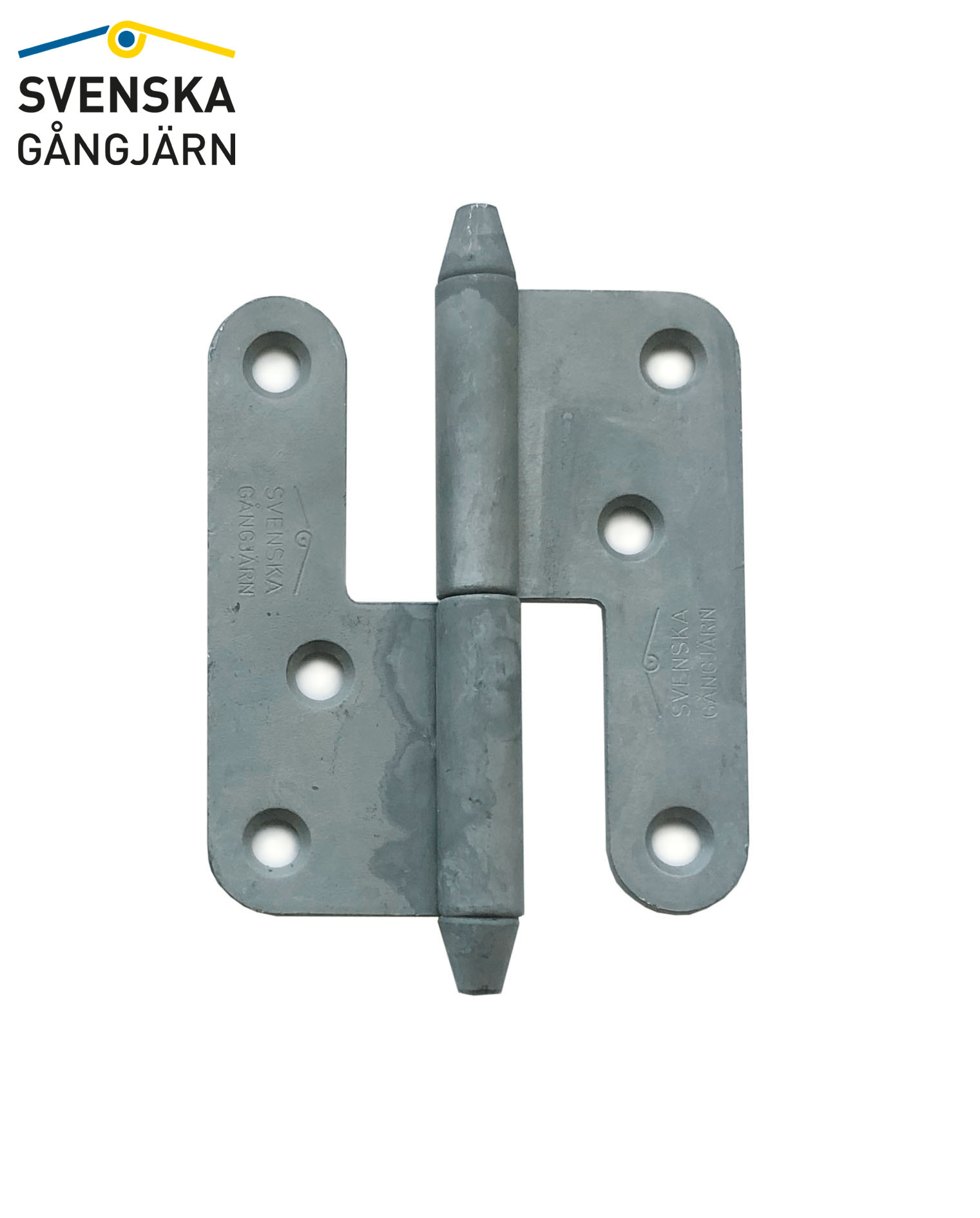 Gångjärn 1222-85 Hö varmförz konisk knopp