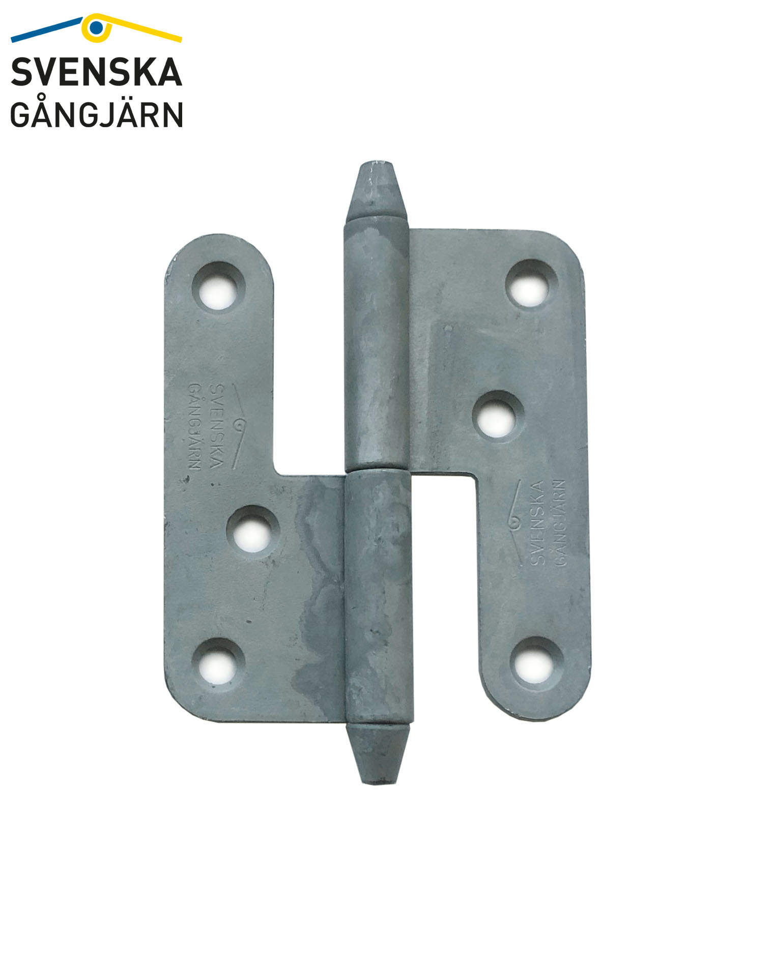 Gångjärn 1228-85 Hö varmförz konisk knopp