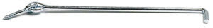 Stormhasp L= 200 mm Rostfri pris/st