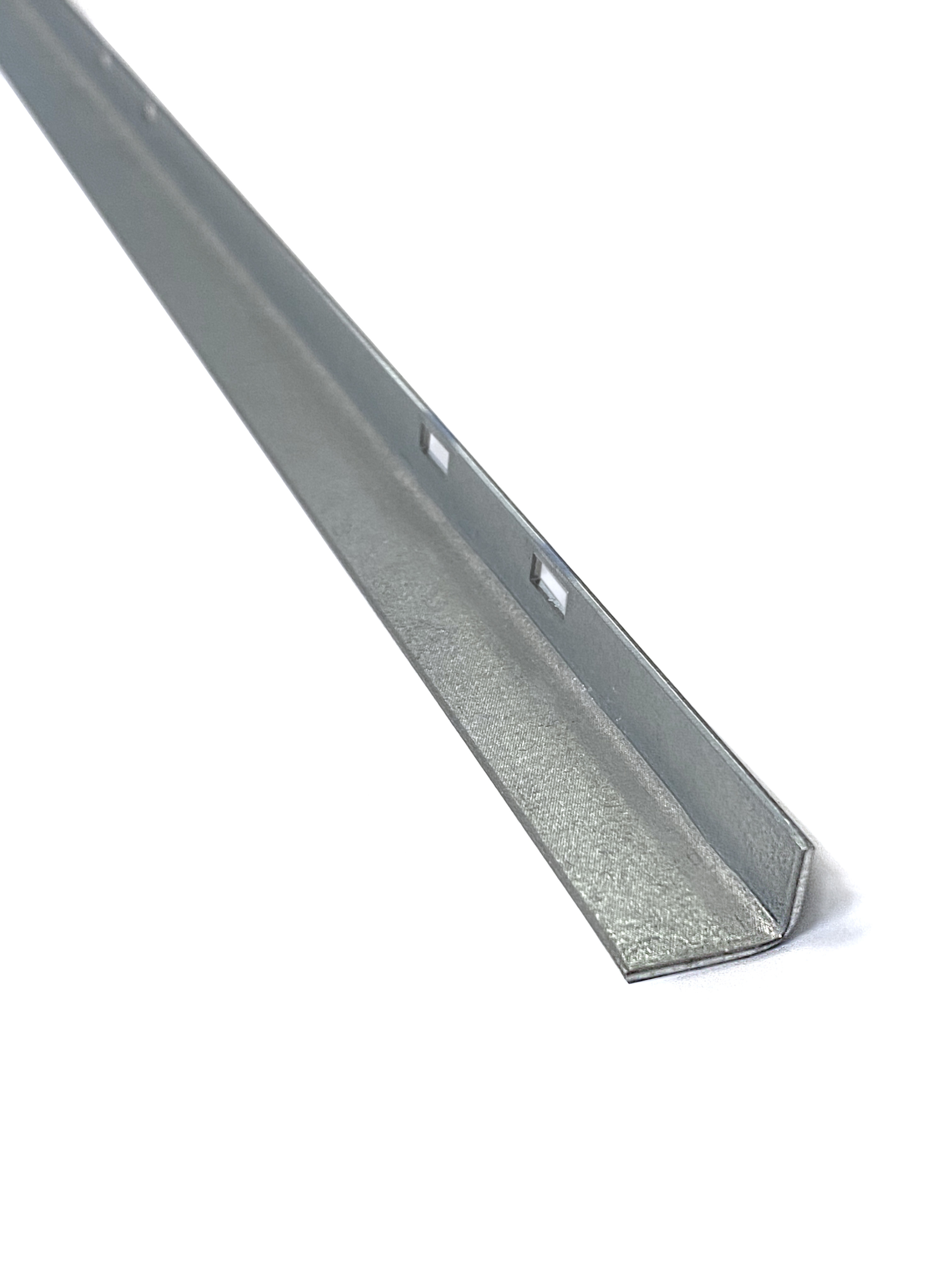Brandglasningsskena stål 15x10mm L=2 m