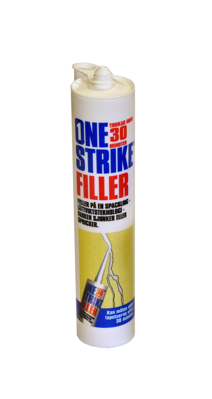 One Strike Filler 0,3 patron (lättspackel)