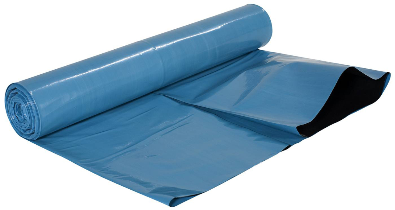Sopsäck plast blå KX 240 L 10 st/rulle