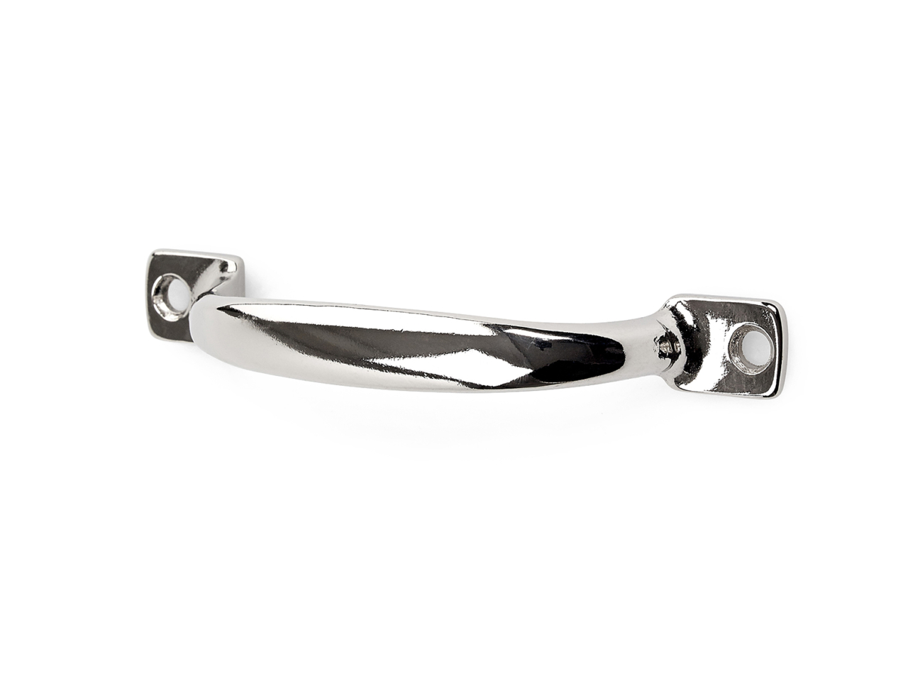 Lådhandtag 153A, förnicklad 120 x 32 mm