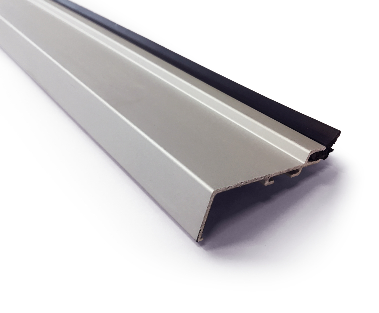 GL glasningsskena 44, passar falsdjup 33-40 mm ALU Längd 3 m