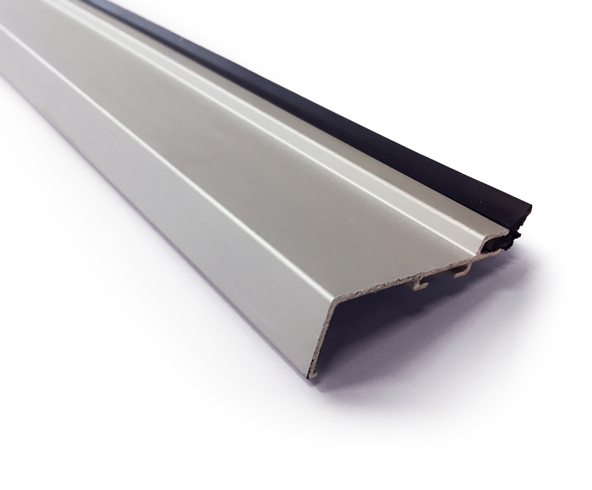 GL glasningsskena 44, passar falsdjup 33-40 mm ALU Längd 3 m