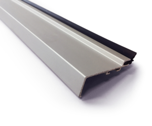 GL glasningsskena 44, passar falsdjup 33-40 mm ALU Längd 3 m