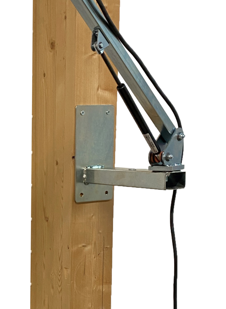 Väggfäste till arm för Speed- och Spotheater