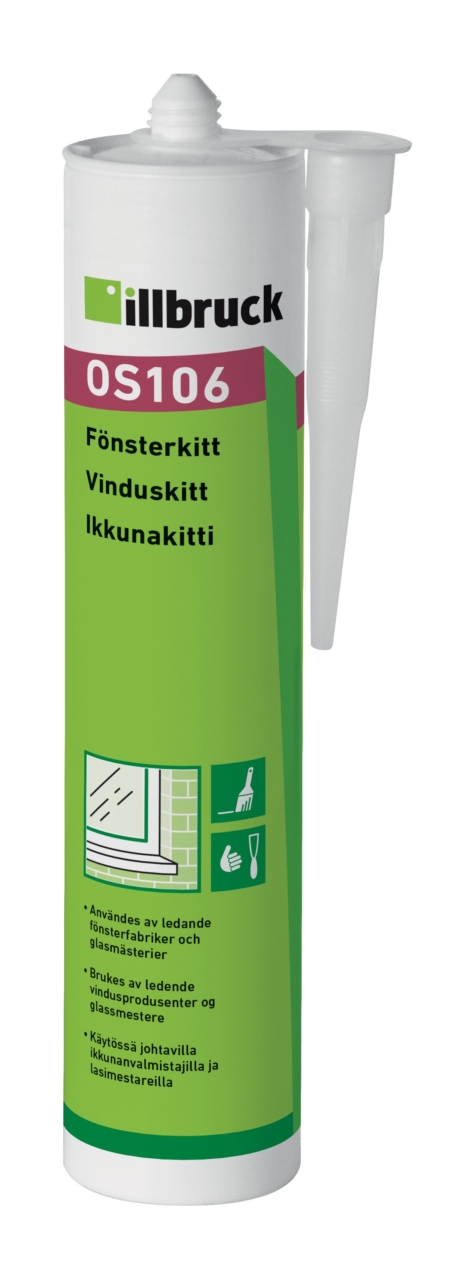 Fönsterkitt OS106 Beige, 310 ml patron