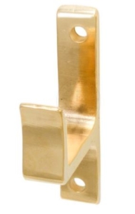 Fönstervred hake 5695 28 mm, obehandlad mässing