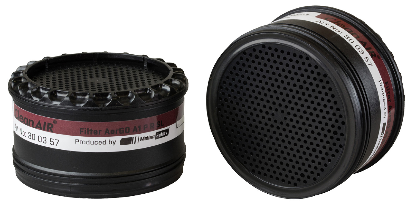 Cleanair Filter AerGO A1P R SL, 2-pack