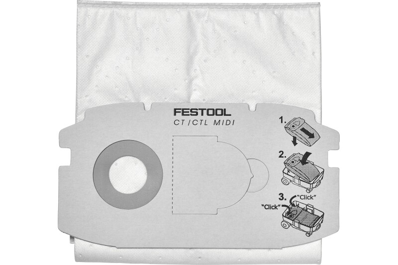 Festool dammpåse CTL-Midi 5st/fp