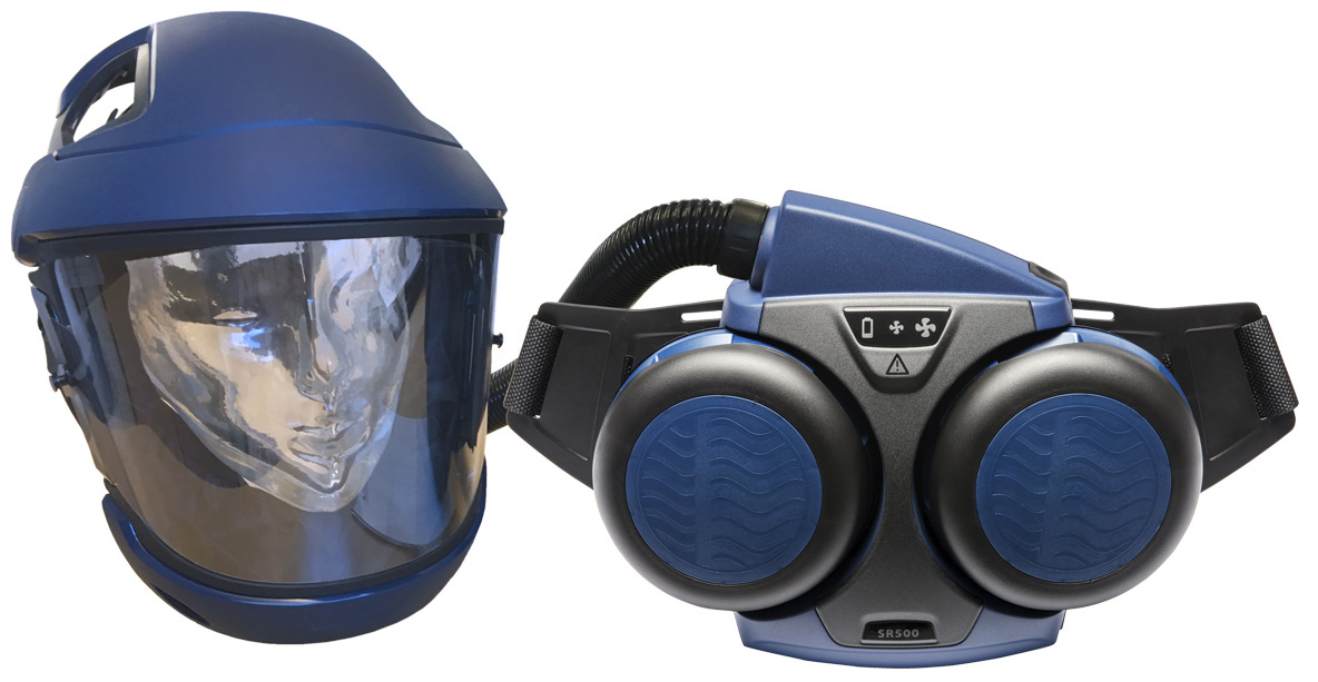 Sundström, Friskluftsfläkt SR 500 med mask SR 570