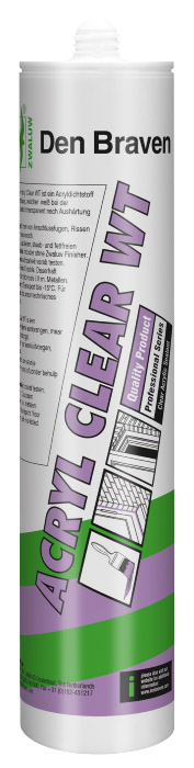 Akrylfog Clear-WT Transparent 0,31