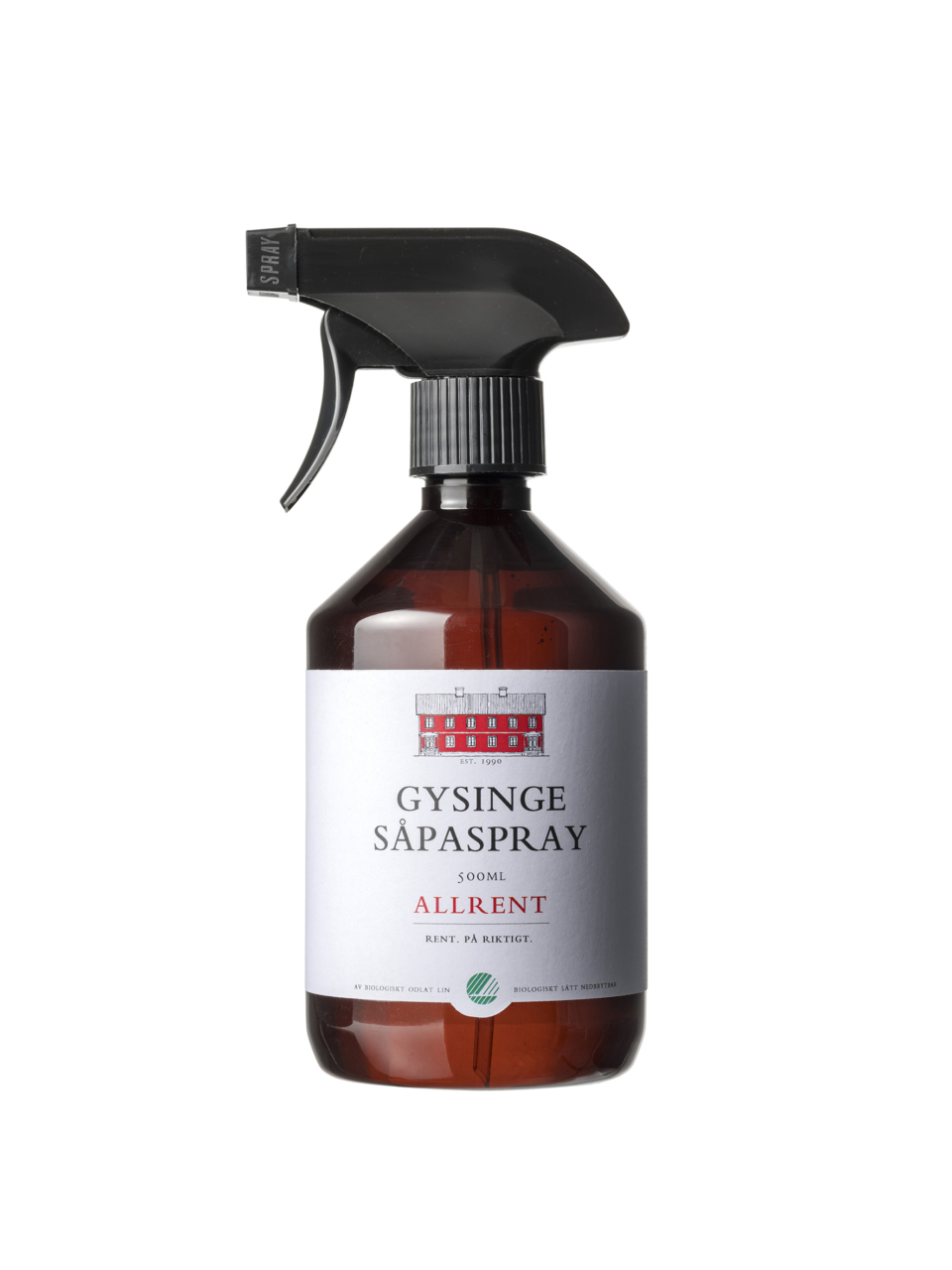 Linoljesåpaspray, sprayflaska 500ml Gysinge
