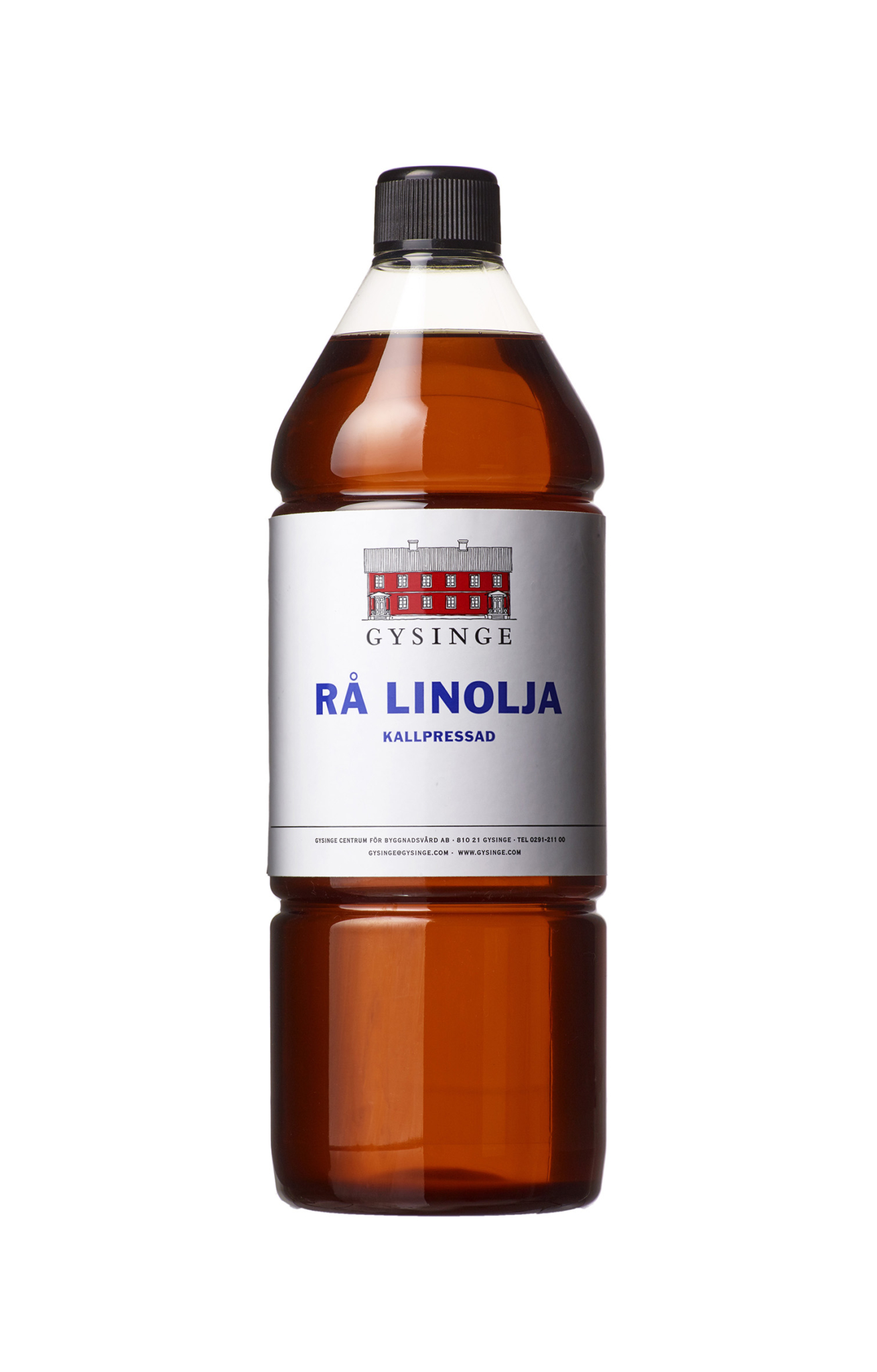Linolja rå kallpressad,1 l Gysinge