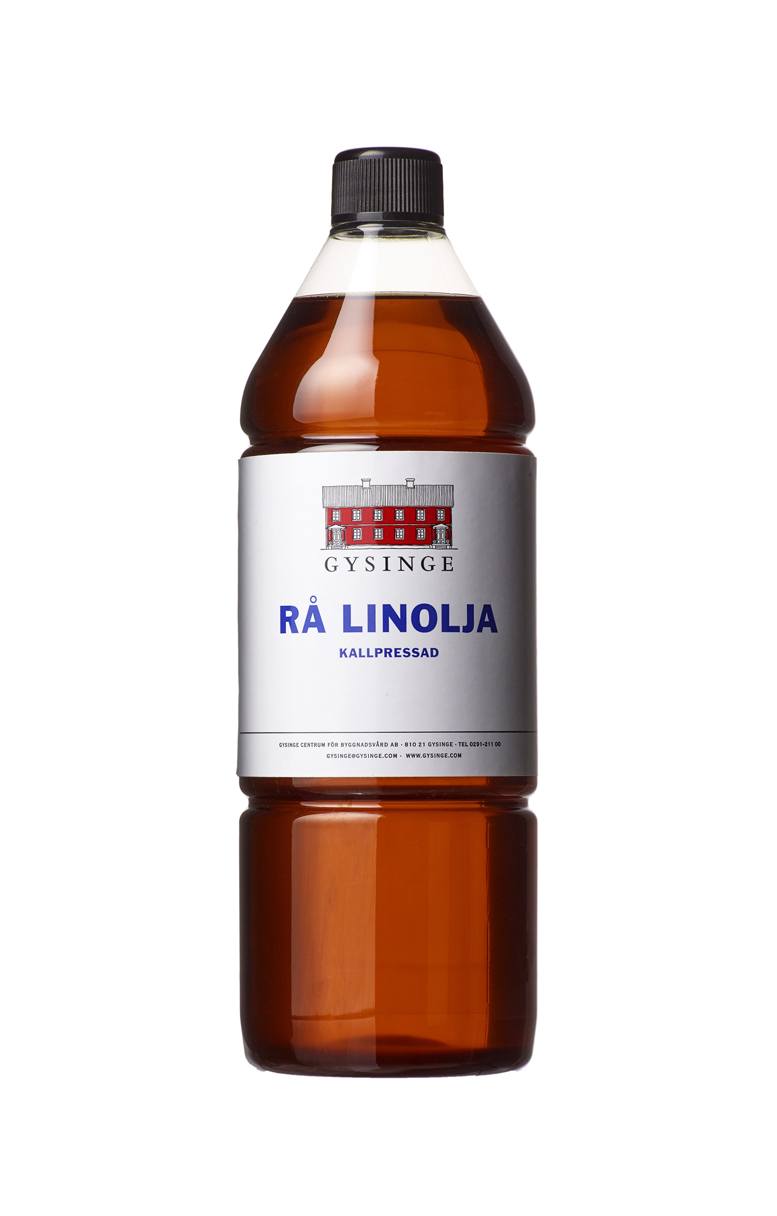Linolja rå kallpressad,1 l Gysinge