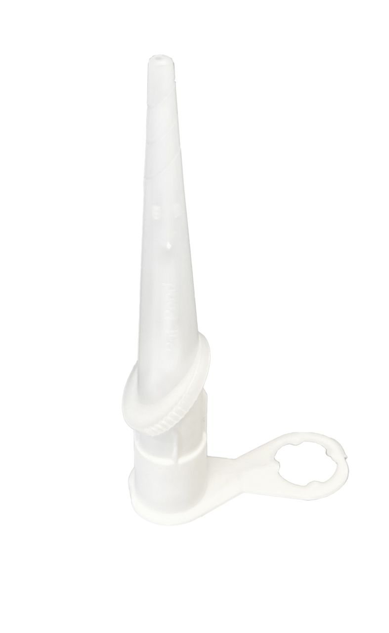 Munstycke plast 10cm, vinklingsbart