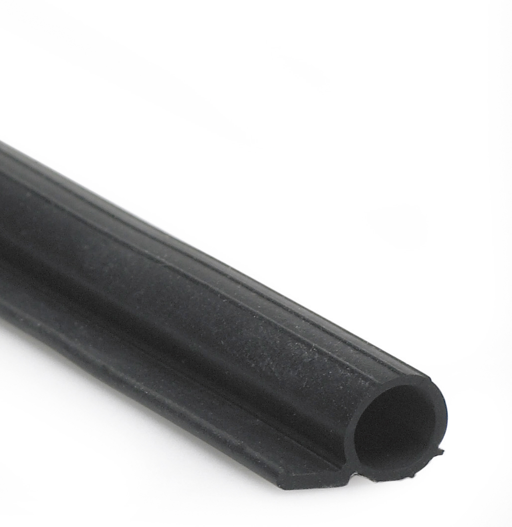 P-list 5,5 mm, TPE för stiftning SVART 75 m