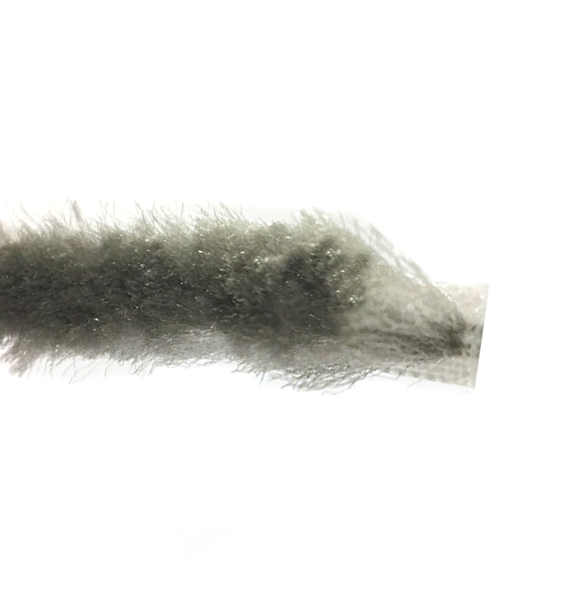 Borstlist 6,8 x 13mm GRÅ