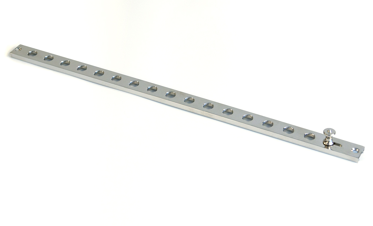 Spaltventil 4010 förnicklad mässing, längd 380 mm