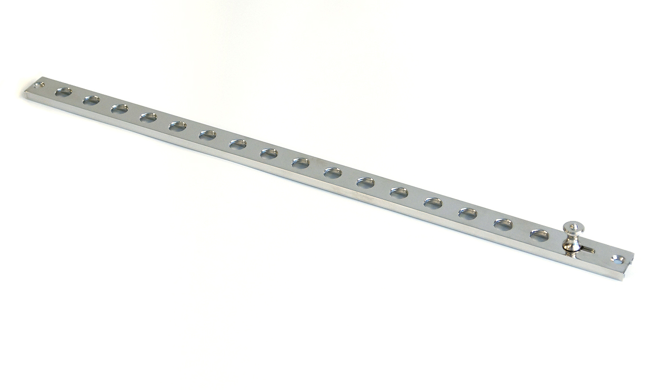 Spaltventil 4010 förnicklad mässing längd 520 mm