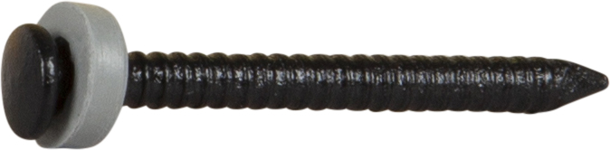 Spik bleck- m tätning 2,5x30 200st/frp FZV SVART