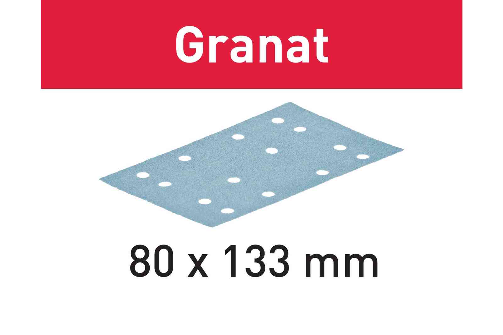 Festool Slipark 80x133 K100 (Granat) 100st/fp