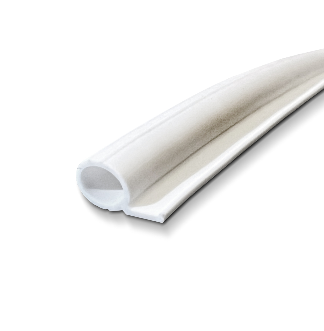 P-list 7,5 mm, TPE för stiftning VIT 75 m