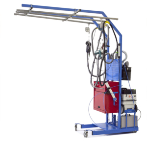 Multivagn med balansblock till 3 maskiner