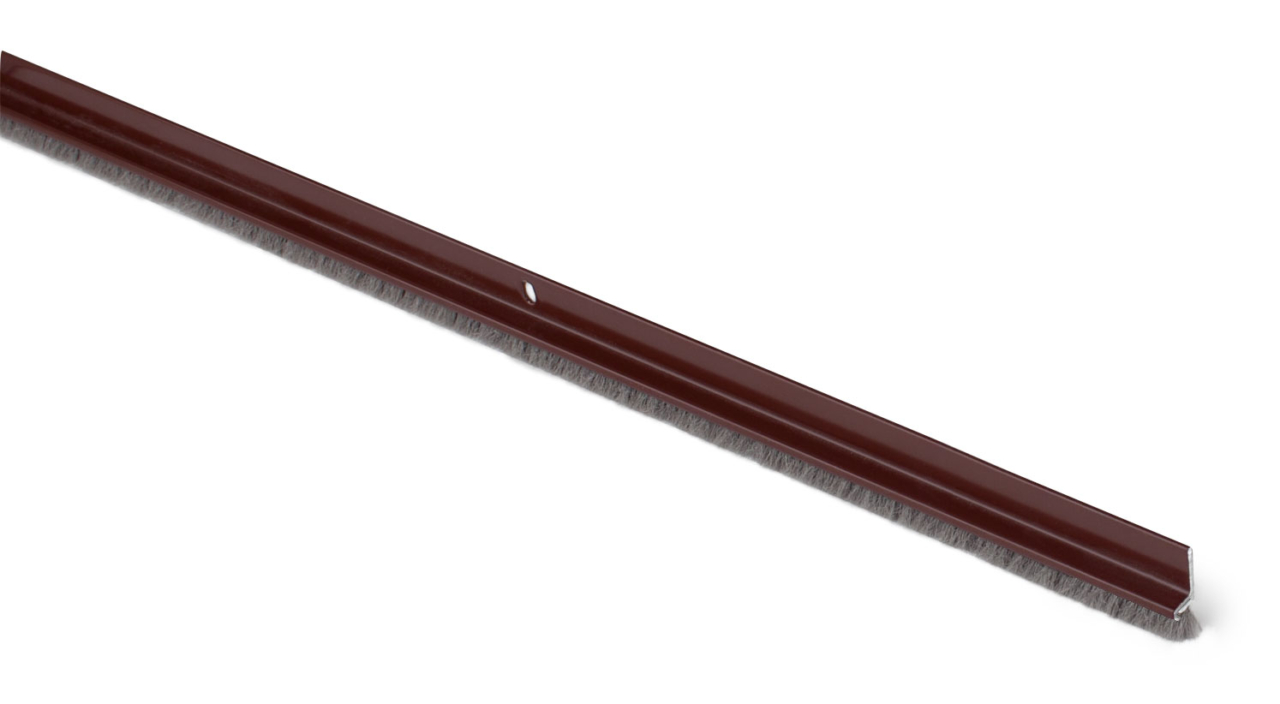 ALX BRUN tilluftskena med 12 mm borst, 213 cm