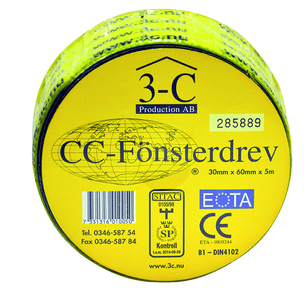 CC-Fönsterdrev 60 mm Standard, 5 m