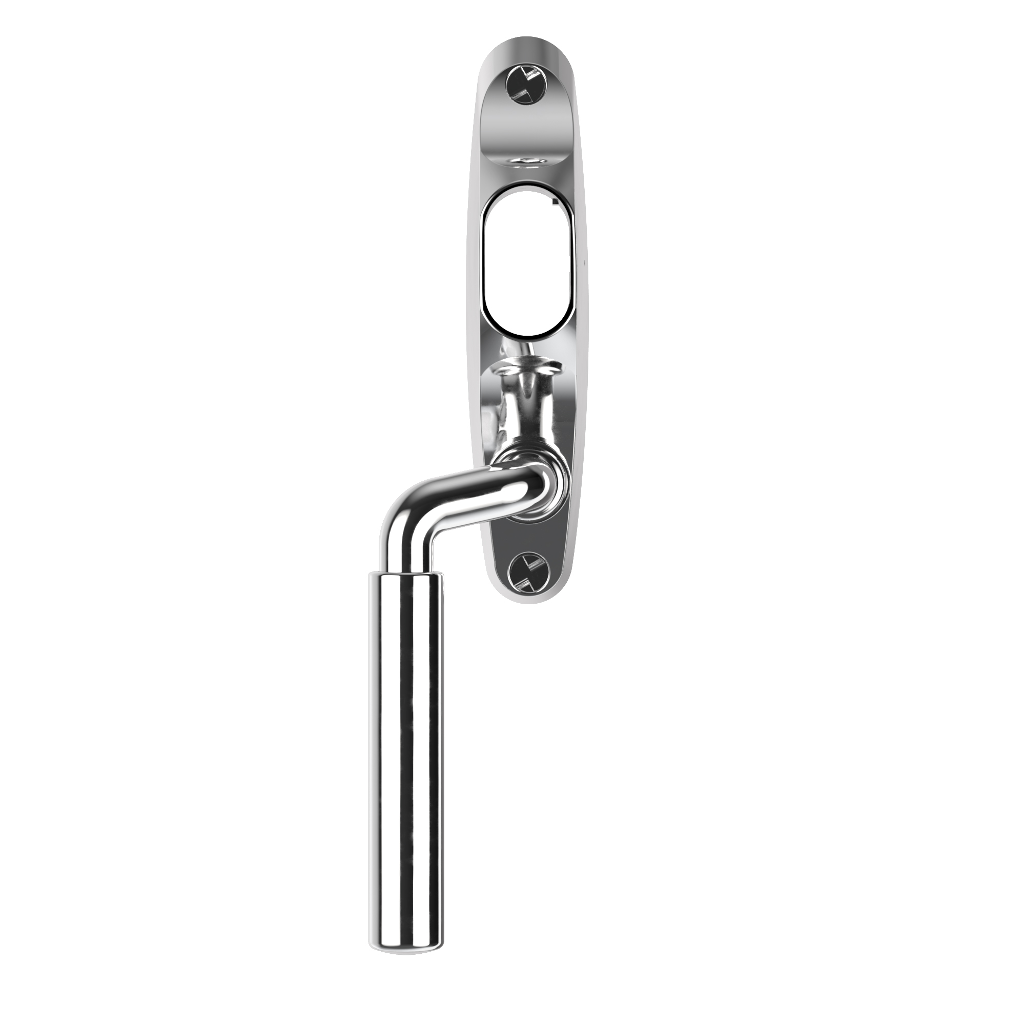 Spanjoletthandtag Prästö för cylinder vä, Krom