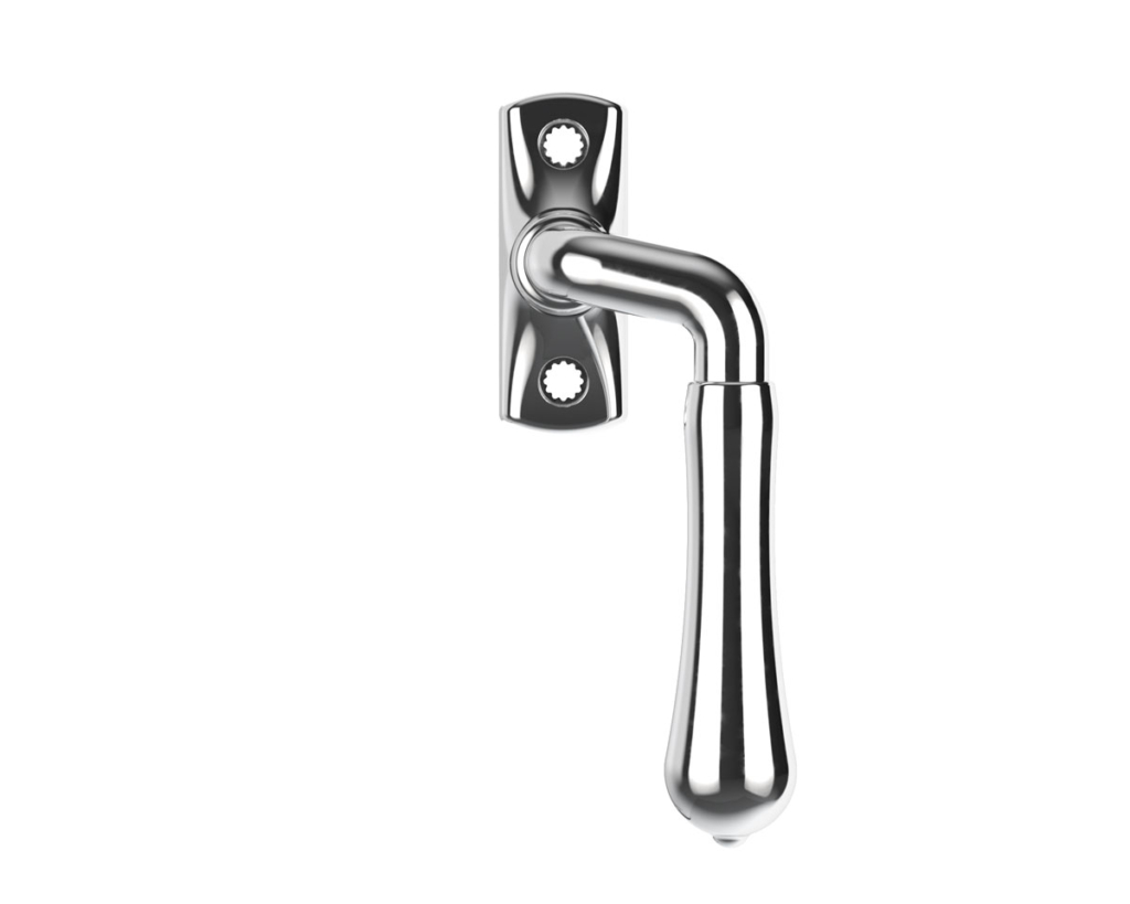 Fönsterhandtag Björkö höger, Krom