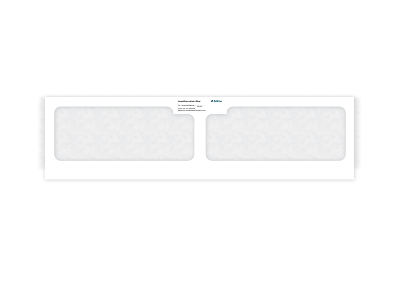 Easy-Vent, Flexi-G grundfilter G2 443x95 mm Mini G