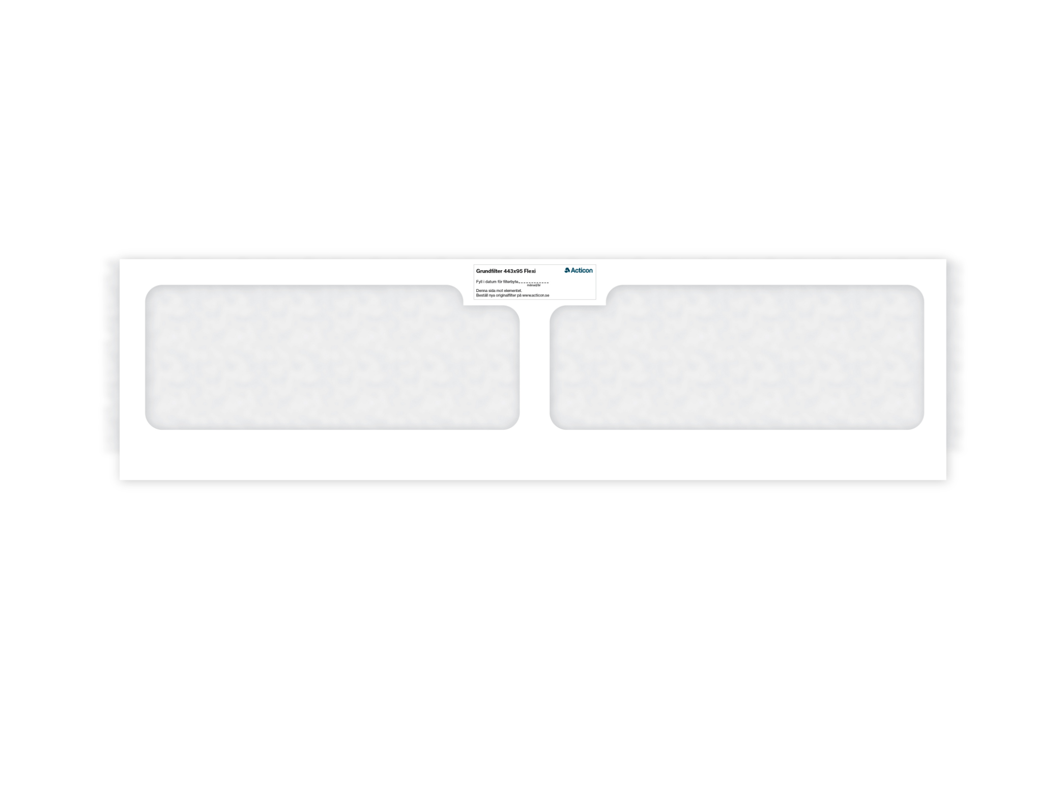 Easy-Vent, Flexi-G grundfilter G2 443x95 mm Flexi